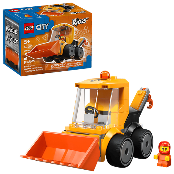 LEGO City Rides – Construction Loader (60483)