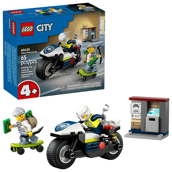 LEGO City Police Motorcycle Chase (60455)