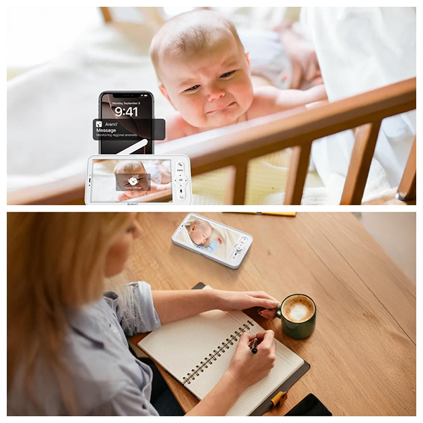 Baby monitor Arenti AInanny B2 WiFi Video Kit
