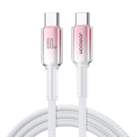 Kabl Joyroom S-A42 Crystal 60W Type-C / Type-C 1.2m bijeli