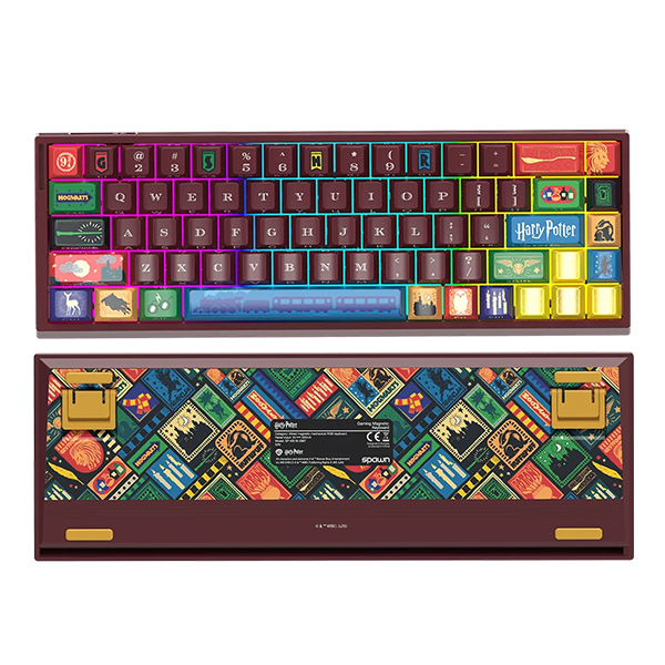 Tastatura Spawn Harry Potter Magnetic Keyboard Žična/RGB 01 WB