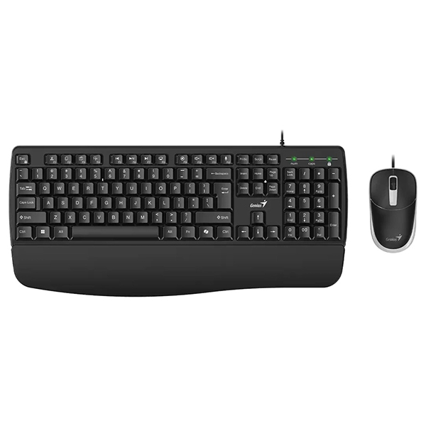 Tastatura + miš Genius KM-123 USB Crna YU