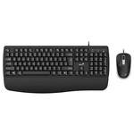 Tastatura + miš Genius KM-123 USB Crna YU