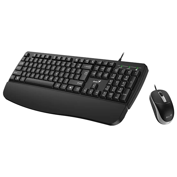 Tastatura + miš Genius KM-123 USB Crna YU