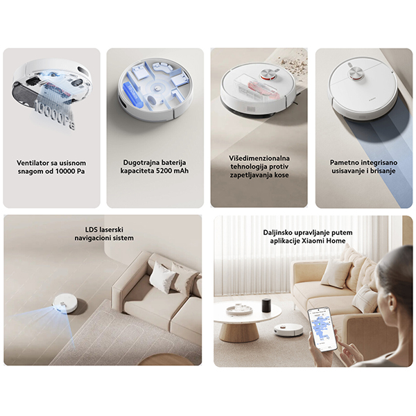 Usisivač Robot Xiaomi Robot Vacuum S40