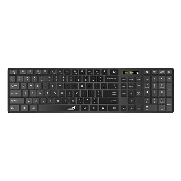 Tastatura Genius SlimStar 7250BT AI black YU Wireless