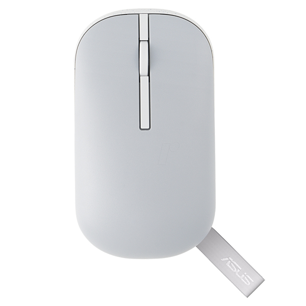 Miš Asus MD100 Marshmallow / GY 2.4Ghz + Bluetooth 5.0 (90XB07A0BMU0F0)