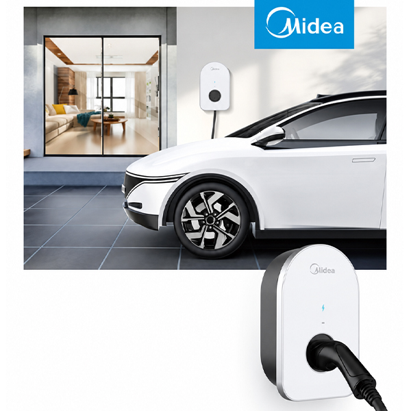 Punjač za električna vozila Midea V1-AC7K (snaga 7kW, 230V, 1Ph, 50 Hz, 32A)