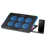 Postolje za laptop White Shark GCP-96 Ice Blade Black