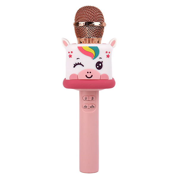 Mikrofon Wster karaoke bluetooth ZX10 bijelo-roze (ZVU03834)