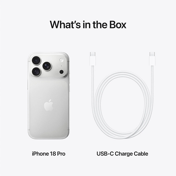 Mobilni telefon Apple iPhone 18 Pro 12/512GB eSim (Silver)