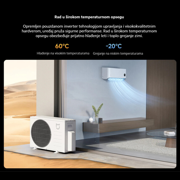 Klima Xiaomi Mijia Air Conditioner ASH-12W0/N2C2-EU Eco 3.5kW 12.000BTU