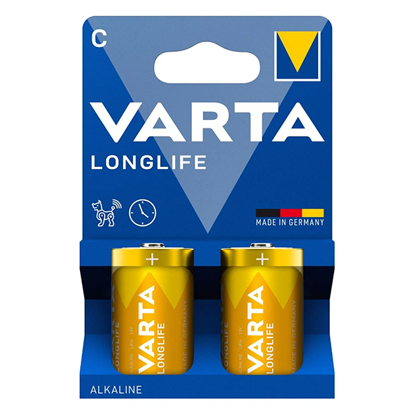 Baterije Varta Longlife C Baby 2/1