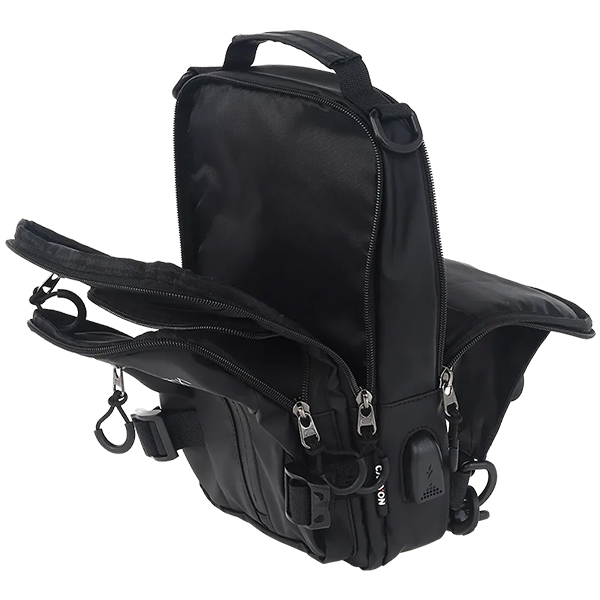 Ranac Canyon CB-1 Fanny Pack 290mmx160mmx90mm black exterior mate