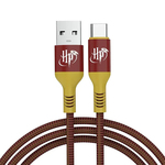 Kabl za punjenje Moye Harry Poter USB-A na USB-C 1m 01 WB (29878)