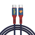 Kabl za punjenje Moye Superman USB-C na USB-C 1m WB (29883)