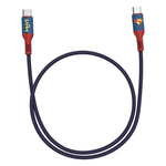 Kabl za punjenje Moye Superman USB-C na USB-C 1m WB (29883)