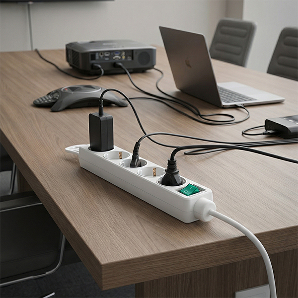 Produžni kabl S-Link SPG-F05 5U/1,5m sa prekidačem i zaštitom