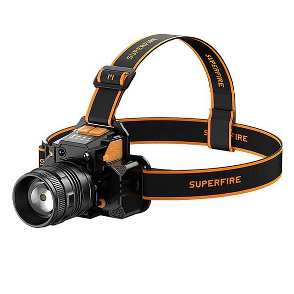 Lampa za glavu Superfire HL58 350lm USB