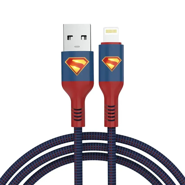 Kabl za punjenje Moye Superman USB-A na Lightning 1m 01 WB (29882)