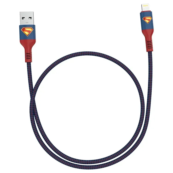 Kabl za punjenje Moye Superman USB-A na Lightning 1m 01 WB (29882)