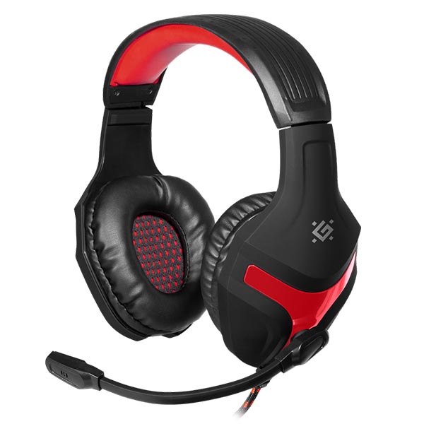 Slušalice Defender Scrapper 500 Gaming 2m (black+red)