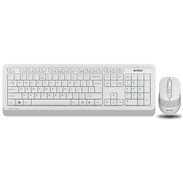Tastatura+miš combo A4Tech FG1010 bijela boja
