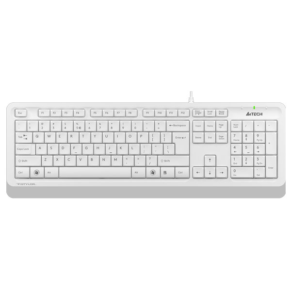 Tastatura A4Tech FK10 bijela