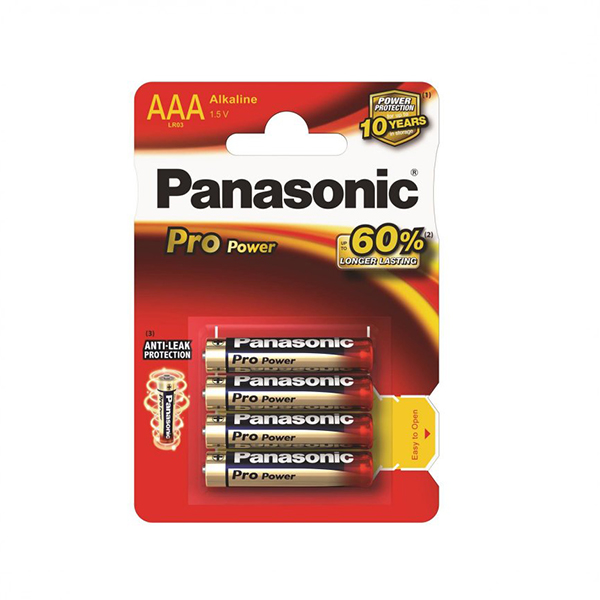 Baterije Panasonic LR03PPG/4BP