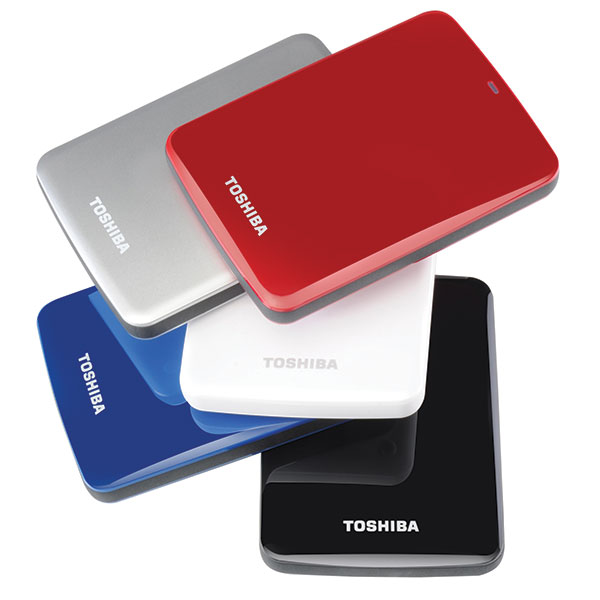 Externi HDD Toshiba 1TB Canvio boje