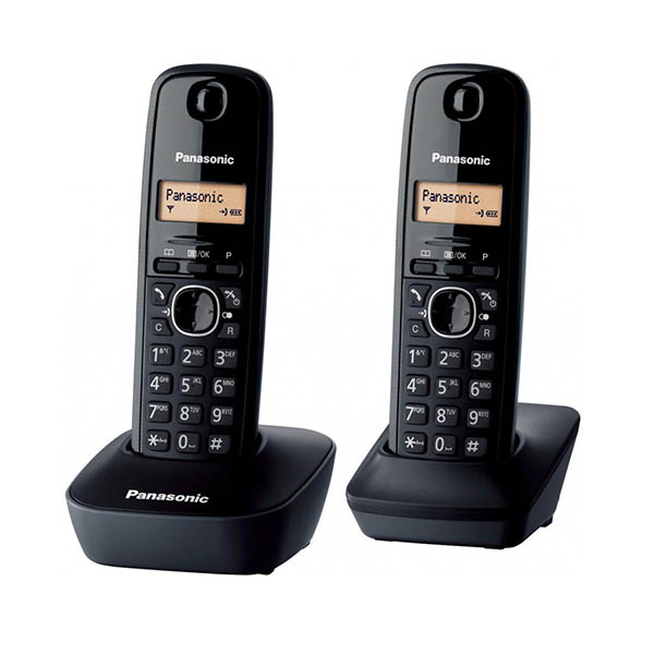 Telefon Panasonic KX-TG1612FXH sa dvije slušalice