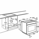 Ugradna rerna Electrolux EOA3450AOX Ugradna rerna Electrolux EOA3450AOX