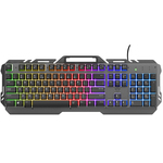 Tastatura Trust GXT 853 Esca Metal Rainbow Gaming