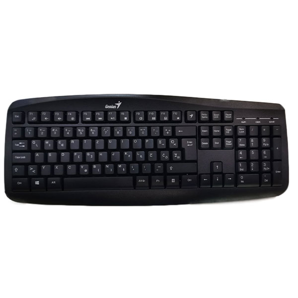 Tastatura+Miš Genius KM-200 USB YU Black