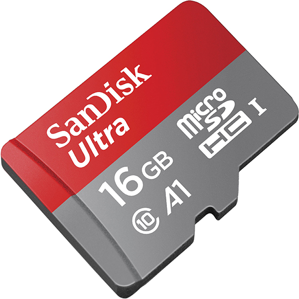 Micro SD SanDisc 16GB 80MB/s SDSQUNS-016G-GN