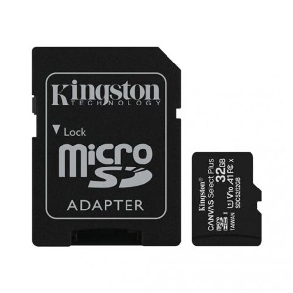 Micro SDHC Kingston 32GB klasa 10+adapter