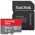 Micro SD SanDisk Ultra 64GB 100MB/s SDSQUAR-064G-GN