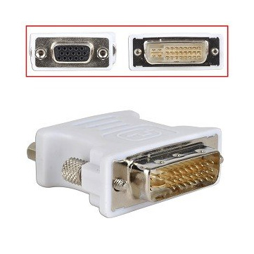 Adapter DVI-I (M) na VGA(F)