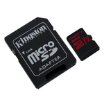 Micro SD Kingston 32GB Canvas React C10 UHS-I U3