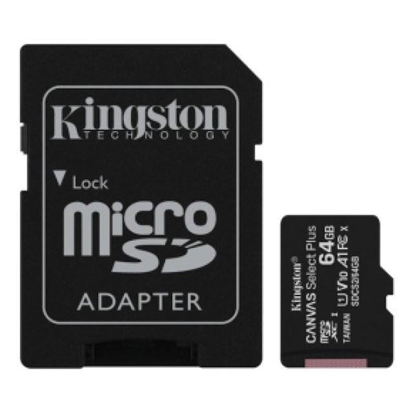 Micro SD Kingston 64GB klasa 10+SD adapter