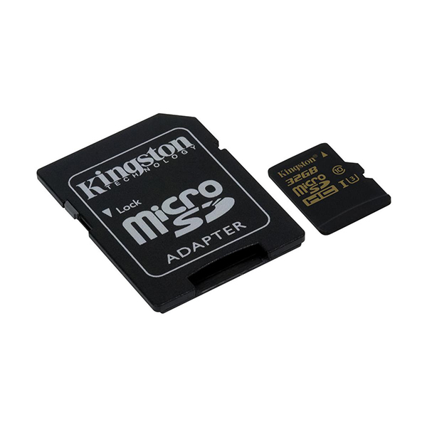 Micro SD Kingston 32GB UHS-I U3 Gold