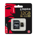 Micro SD Kingston 32GB UHS-I U3 Gold