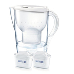 Bokal za filtraciju vode za piće BRITA Marella Memo white + 2 filtera 2.4l