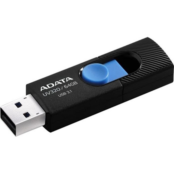 USB Adata 64GB AUV320-64G-RBKBL 3.2 crno plava boja