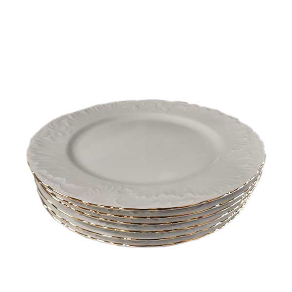 Set tanjira 3603/18 poljski porcelan zlatni rub Set tanjira 3603/18 poljski porcelan zlatni rub