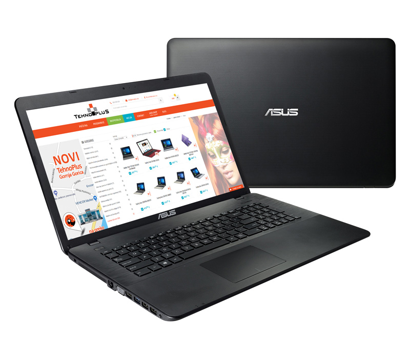 Laptop Asus X751NV-TY001/N4200/4/1 17.3 inča Laptop Asus X751NV-TY001/N4200/4/1 17.3 inča