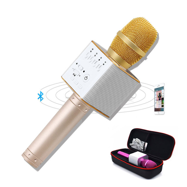 Mikrofon MicGeek Q9 Bluetooth roza