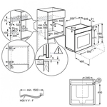 Ugradna rerna Electrolux EOE8P31X pirolitička Ugradna rerna Electrolux EOE8P31X pirolitička