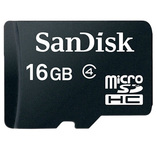 Micro SD SanDisk 16GB klasa 4