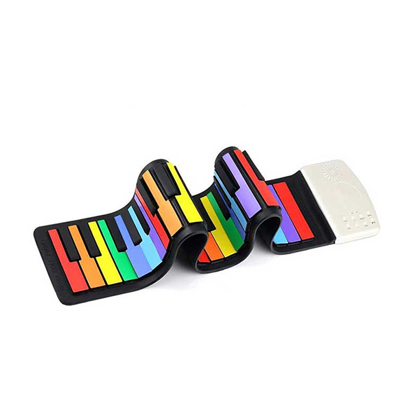 Klavijatura Moye Rainbow Roll Up Piano